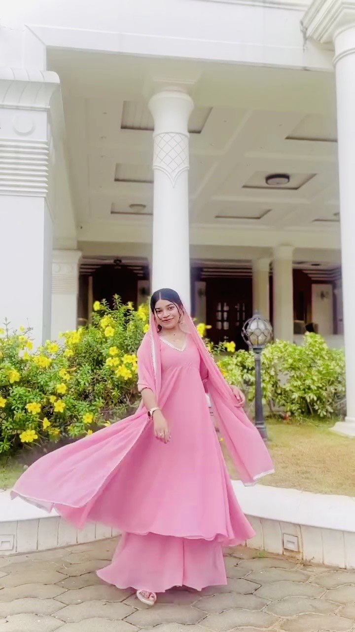 👗NEW PARTY WEAR LOOK GOWN, PLAZZO & DUPATTA SET👗