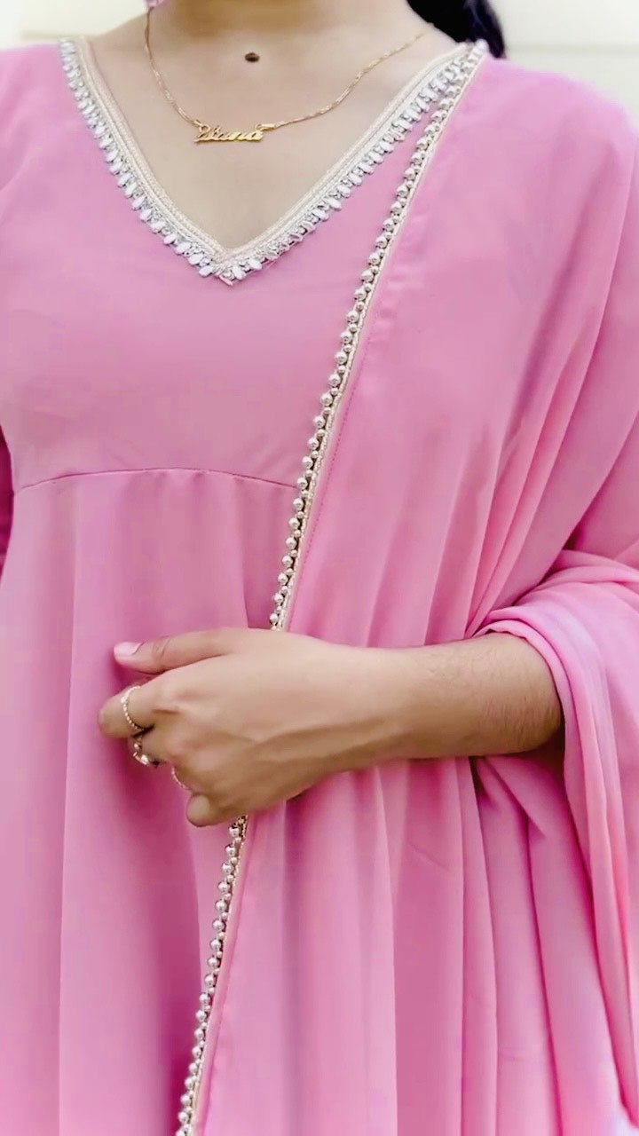 👗NEW PARTY WEAR LOOK GOWN, PLAZZO & DUPATTA SET👗
