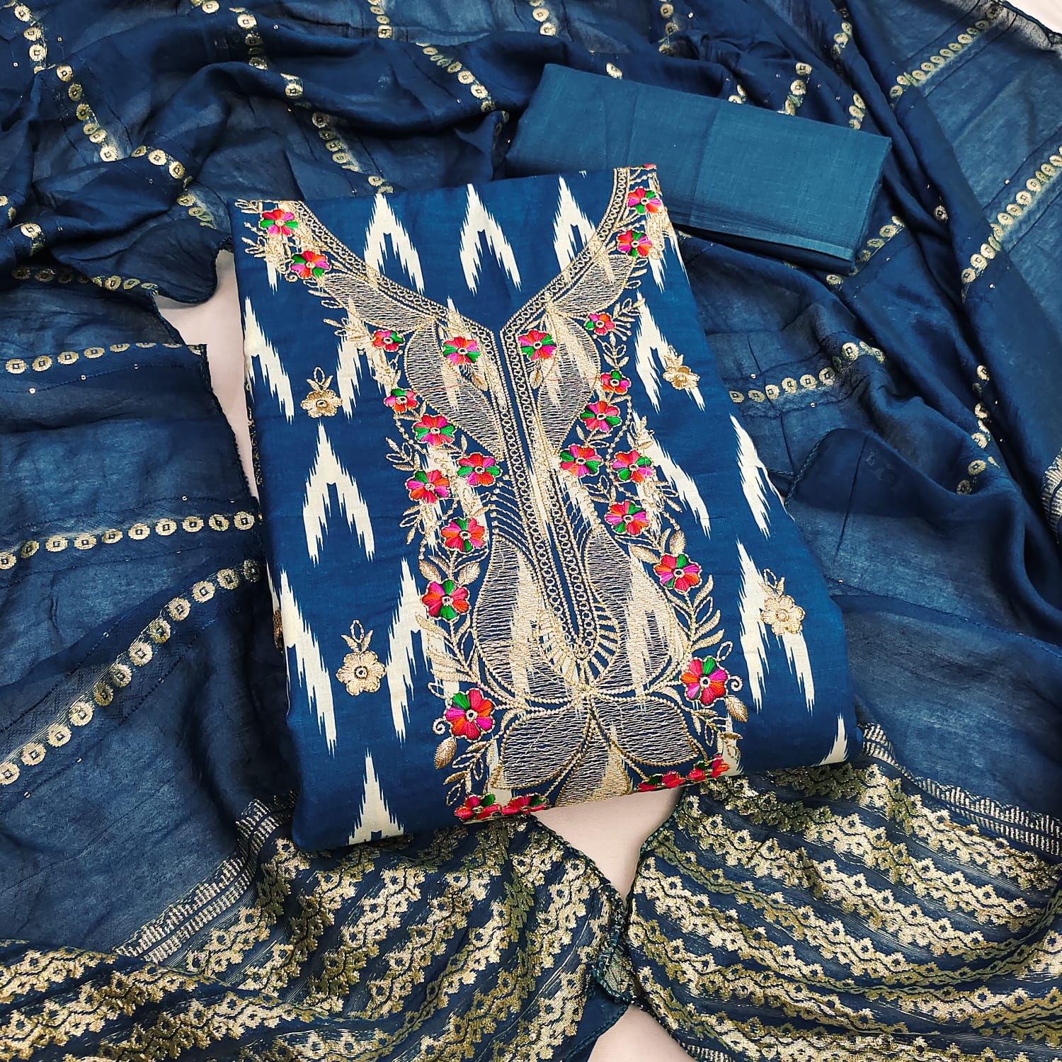 ✨ Exclusive Ethnic Dress Material for Women ✨