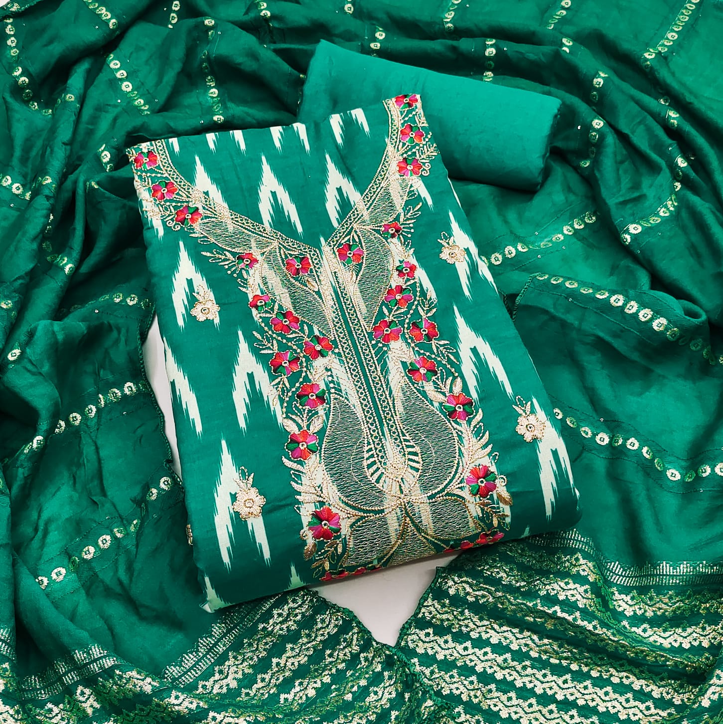 ✨ Exclusive Ethnic Dress Material for Women ✨