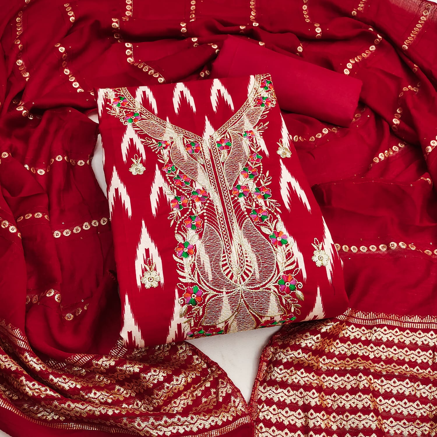 ✨ Exclusive Ethnic Dress Material for Women ✨