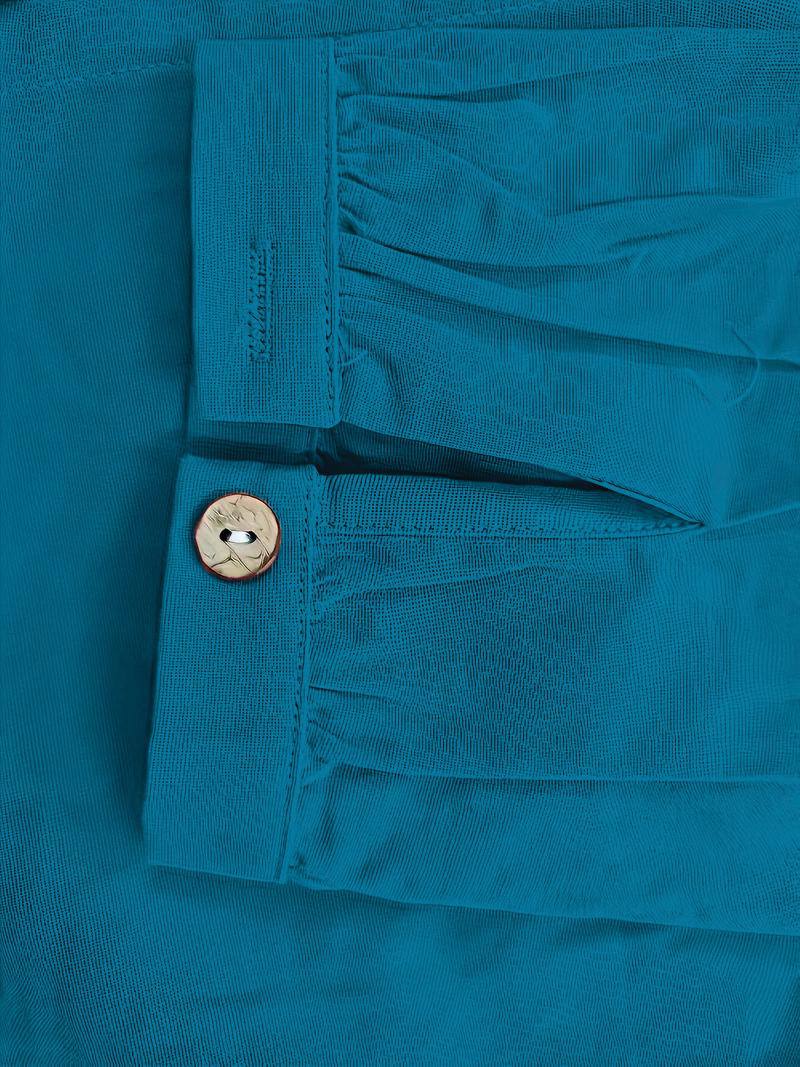 ✨Elegant Flex Cotton Button-Down Top | Comfort Fit 👚