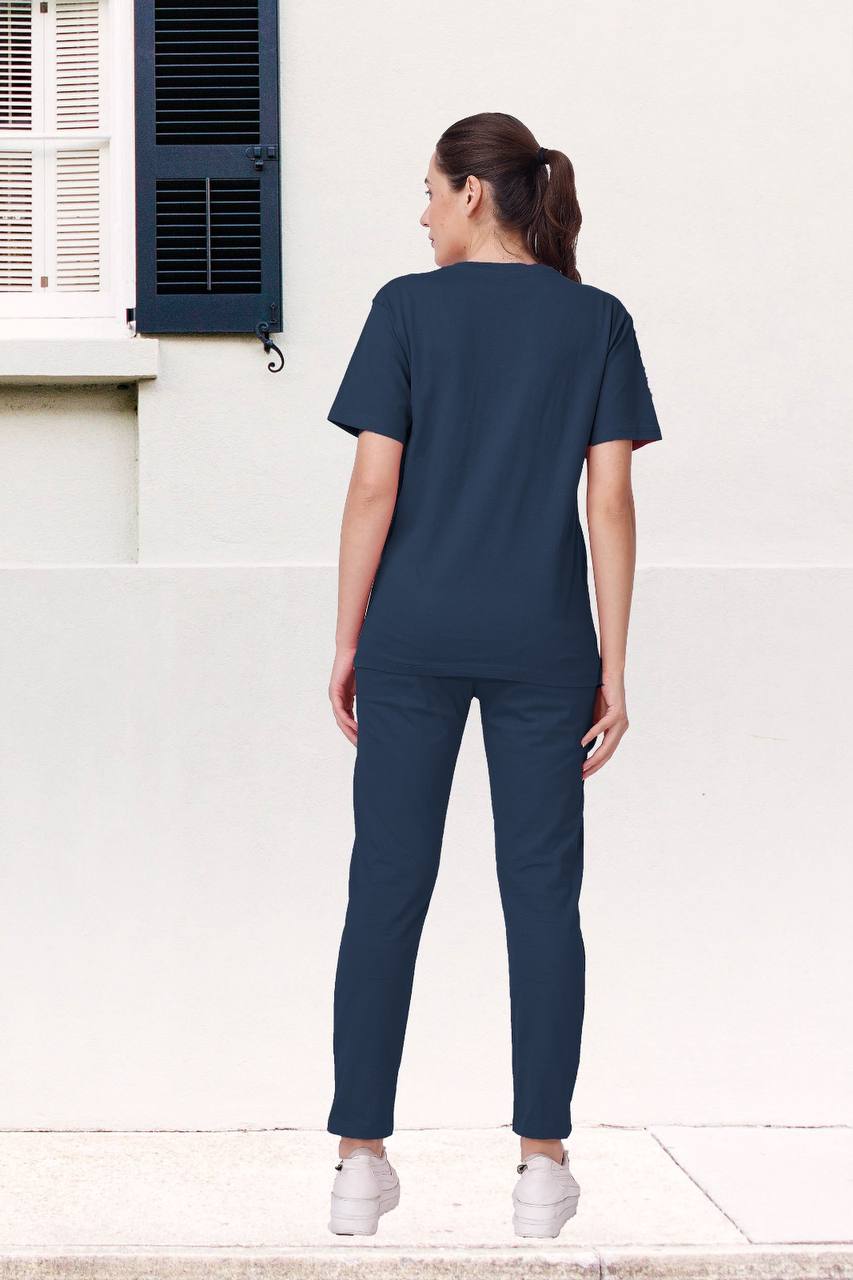 💙 Love Wins 100% Pure Cotton Women’s Nightwear Set | Stylish Comfort Wear with Pockets | M to XXL 💤